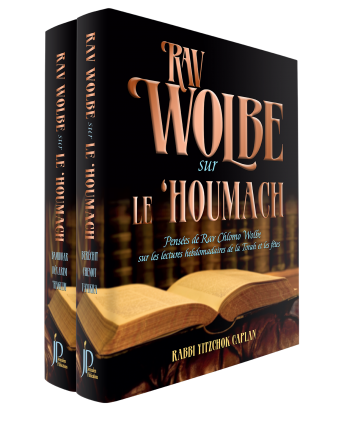 COFFRET DE RAV WOLBE SUR LE 'HOUMACH ET LES 'HAGUIM