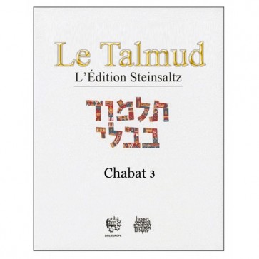 TALMUD STEINSALTZ - CHABAT 3