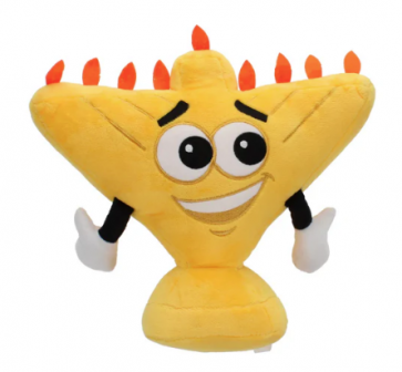 Hanoukia en peluche Jaune