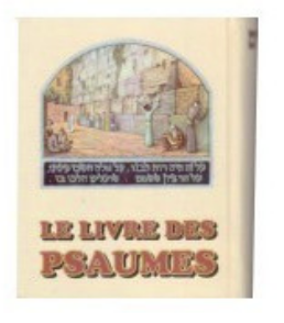 Le Livre Des Psaumes. Hébreu-Français ED Sinai