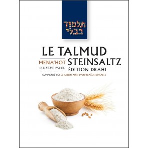 Le Talmud Steinsaltz T36    Menahot -  Deuxième Partie 
