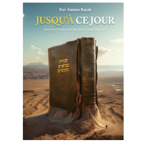 Jusqu'à ce jour: Questions fondamentales sur l’étude du TaNaKh