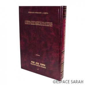 Artscroll: Guemara Bava Kama GRANDE, Edmond J. Safra Ed - Vol 3: Chapitre 8-10 (83b-119b)